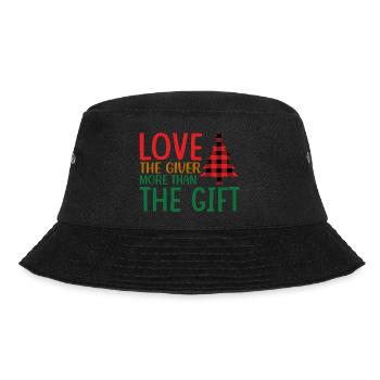 Love the Giver more than The Gift - Bucket Hat - black - Front - Lela (165cm)