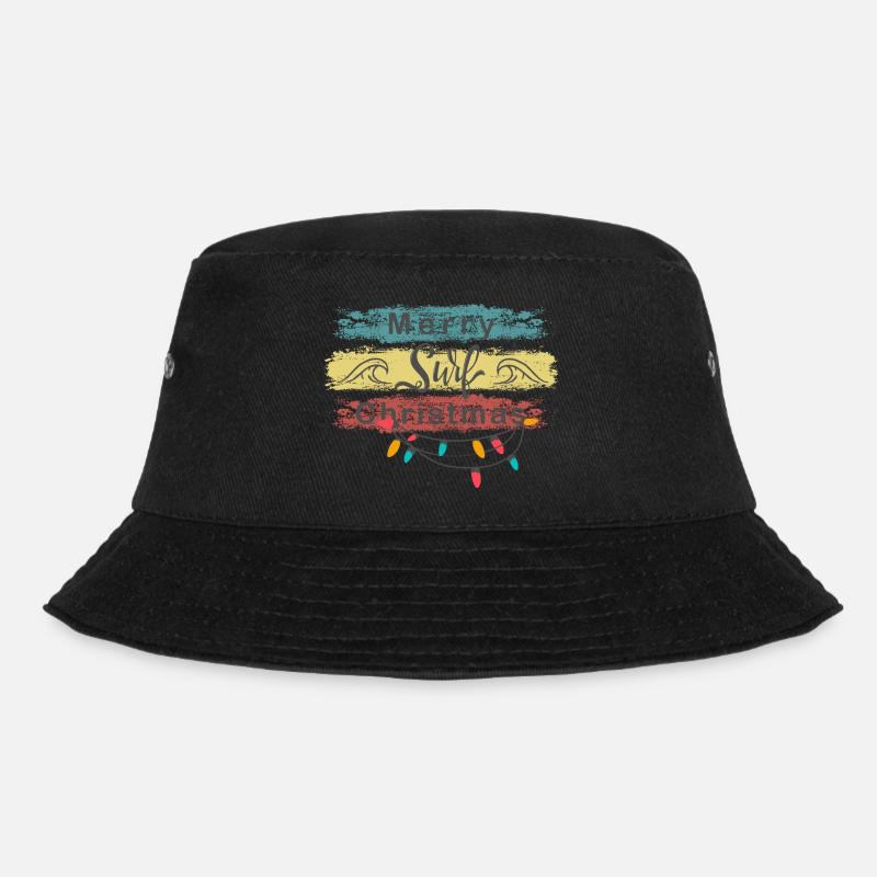 Joyeux Surf Noël - Design de Noël - Bob - noir