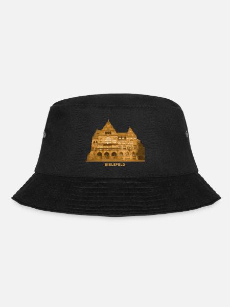 Bielefeld Old Town Hall North Rhine-Westphalia - Bucket Hat - black