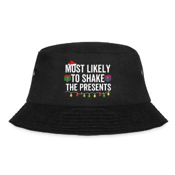 Most Likely To Shake The Presents - Bucket Hat - black - Front - Lela (165cm)