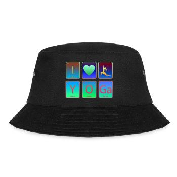 yoga méditation mignon drôle paix zen amour cool - Bob - noir - Devant - Lela (165cm)