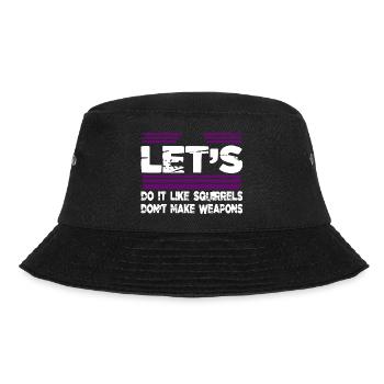 present fun 1960s birthday present funny quote - Bucket Hat - black - Front - Lela (165cm)
