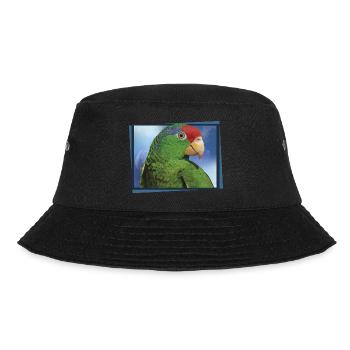 Der Tamaulipas-Papagei - Bucket Hat - Schwarz - Vorne - Lela (165cm)