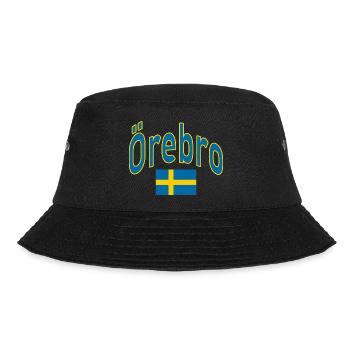 Örebro schweden flagge - Bucket Hat - Schwarz - Vorne - Lela (165cm)