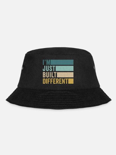 Ich bin nur anders gebaut LGBTQ - Bucket Hat - Schwarz
