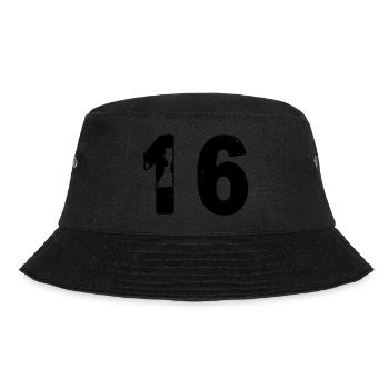 16 Maillot numéro - Bob - noir - Devant - Lela (165cm)