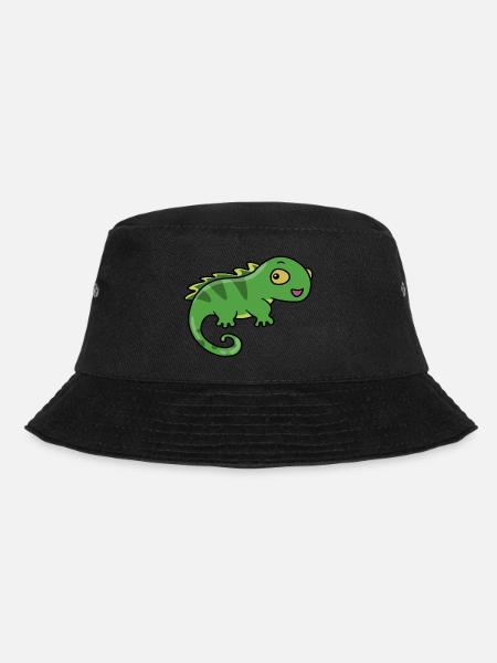 Camélion vert - Bob - noir