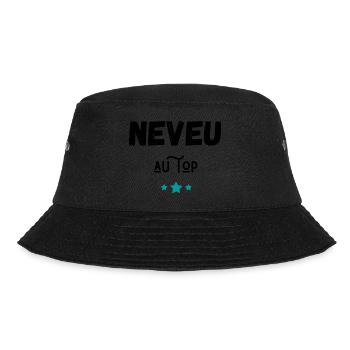 neveu au top idée cadeau - Bob - noir - Devant - Lela (165cm)