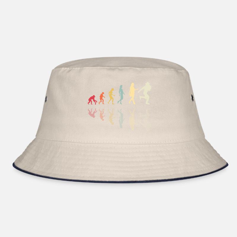Line Dancing Girl Evolution Rodeo Western Dance Bucket Hat