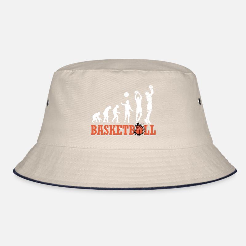 Basketball Sports Evolution for BBall Lovers Dunk Bucket Hat