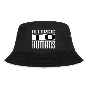 jokes birthday abduction animal @zackiinnitbrahhh - Bucket Hat - black - Front - Lela (165cm)