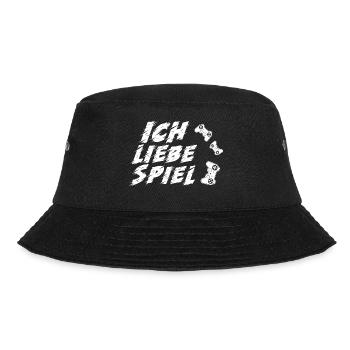 Game Gaming PC - Bucket Hat - Schwarz - Vorne - Lela (165cm)