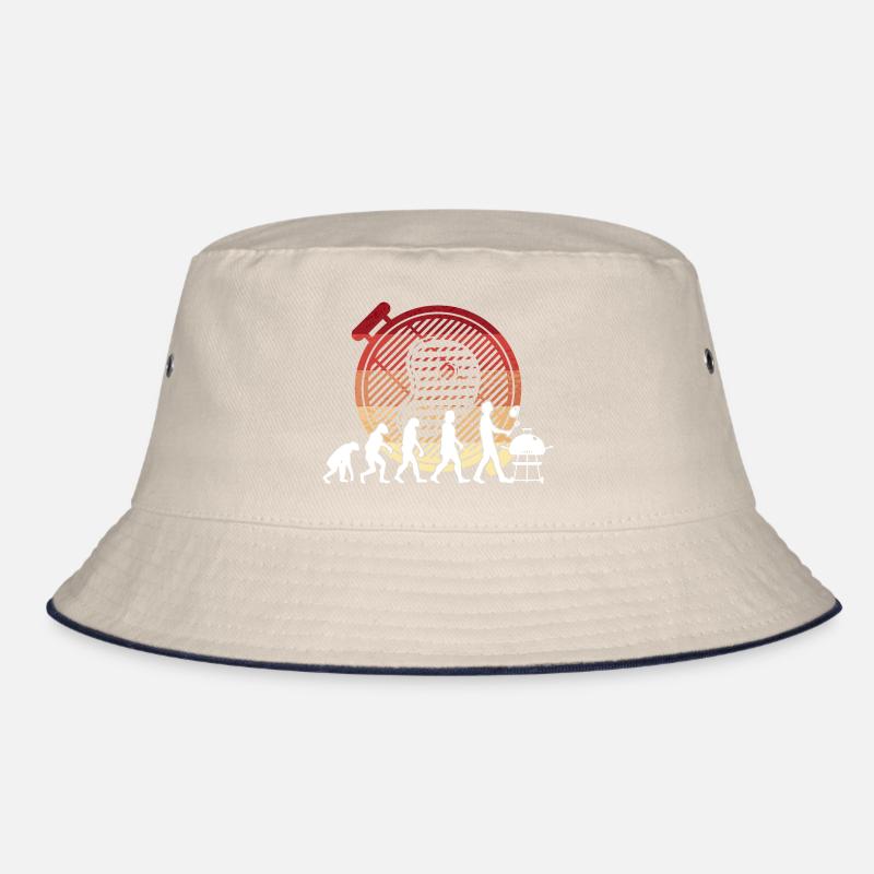 Grill Evolution Vintage Father's Day Grill Master Bucket Hat