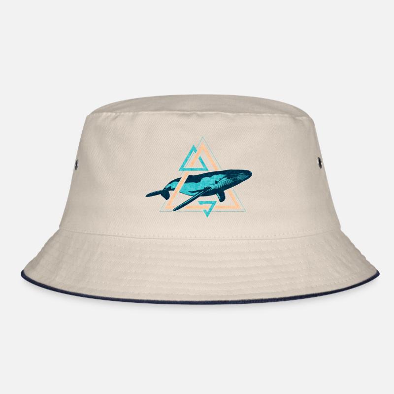 Blue whale Bucket Hat
