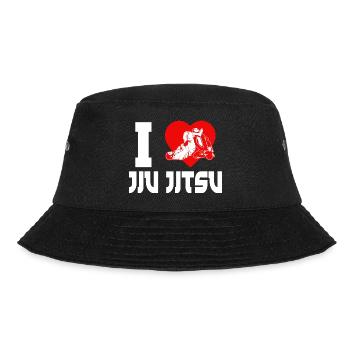 Brazilian Jiu Jitsu MMA Bjj Hugger - Bucket Hat - Schwarz - Vorne - Lela (165cm)