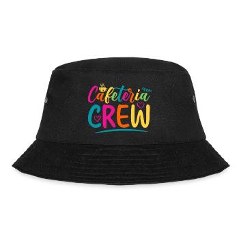 Cafeteria Crew Lustige sarkastische Geschenkidee - Bucket Hat - Schwarz - Vorne - Lela (165cm)