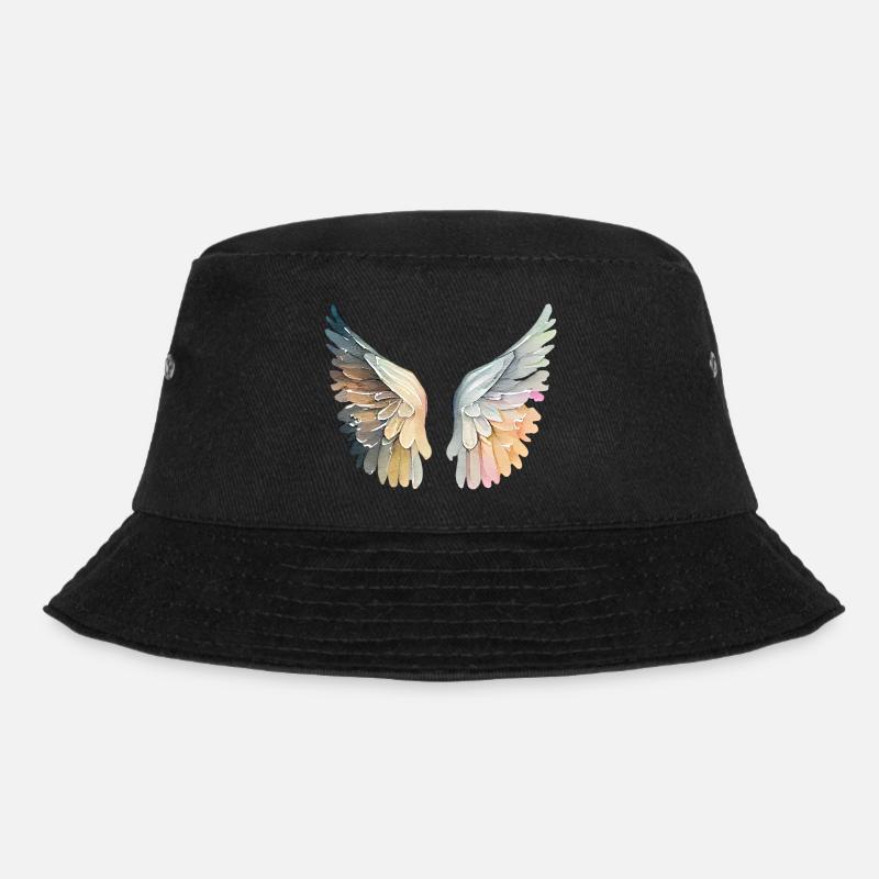 Ailes d'ange pastel artistic - Bob - noir