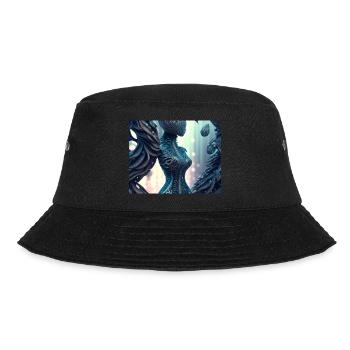 Tree Woman - Bucket Hat - black - Front - Lela (165cm)