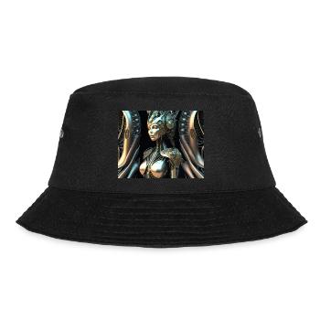 Abstract woman - Bucket Hat - black - Front - Lela (165cm)