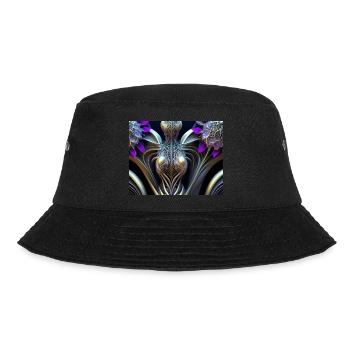 Abstract Female - Bucket Hat - black - Front - Lela (165cm)