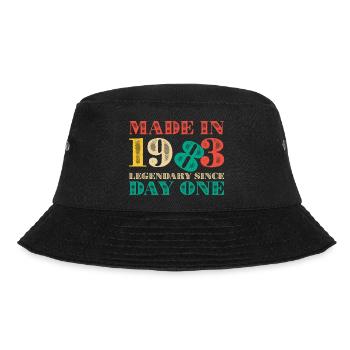 Made in 1993: Legendary Since Day One - Bucket Hat - black - Front - Lela (165cm)