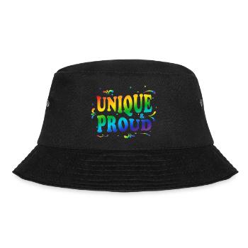 Unique Proud clr - Bucket Hat - black - Front - Lela (165cm)