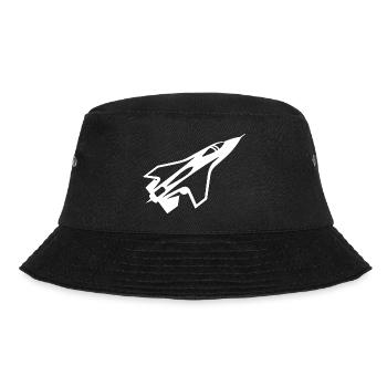 Fighter aircraft - Bucket Hat - black - Front - Lela (165cm)