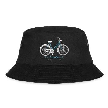Fahrrad - Bucket Hat - Schwarz - Vorne - Lela (165cm)