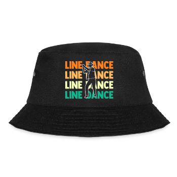 Line Dance Tänzer - Bucket Hat - Schwarz - Vorne - Lela (165cm)