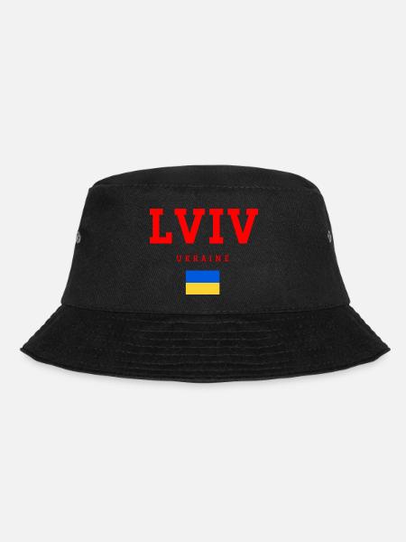 Lviv Ukraine - Bucket Hat - Schwarz