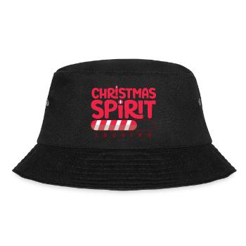 Christmas Spirit Loading - Bucket Hat - black - Front - Lela (165cm)