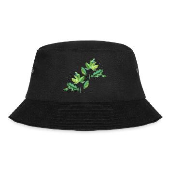 Liste - Bucket Hat - Schwarz - Vorne - Lela (165cm)