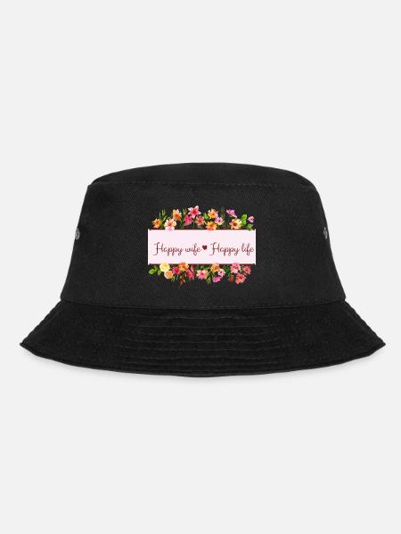 Femme heureuse, vie heureuse - Bob - noir
