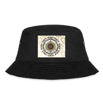 The moroccan chakra 2 Original - Bucket Hat - Schwarz - Vorne - Lela (165cm)