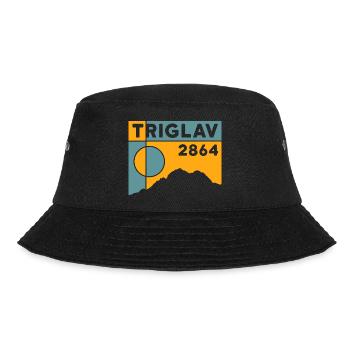 Triglav Triglau Kranjske Gora Slovenia Hiking - Bucket Hat - black - Front - Lela (165cm)