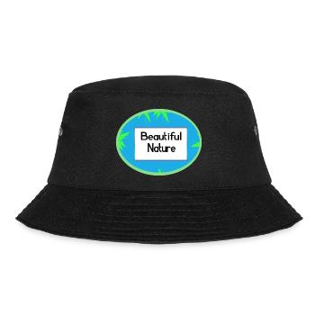 Beautiful Nature - Bucket Hat - Schwarz - Vorne - Lela (165cm)