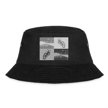MTB Pop Art grey - Bucket Hat - Schwarz - Vorne - Lela (165cm)