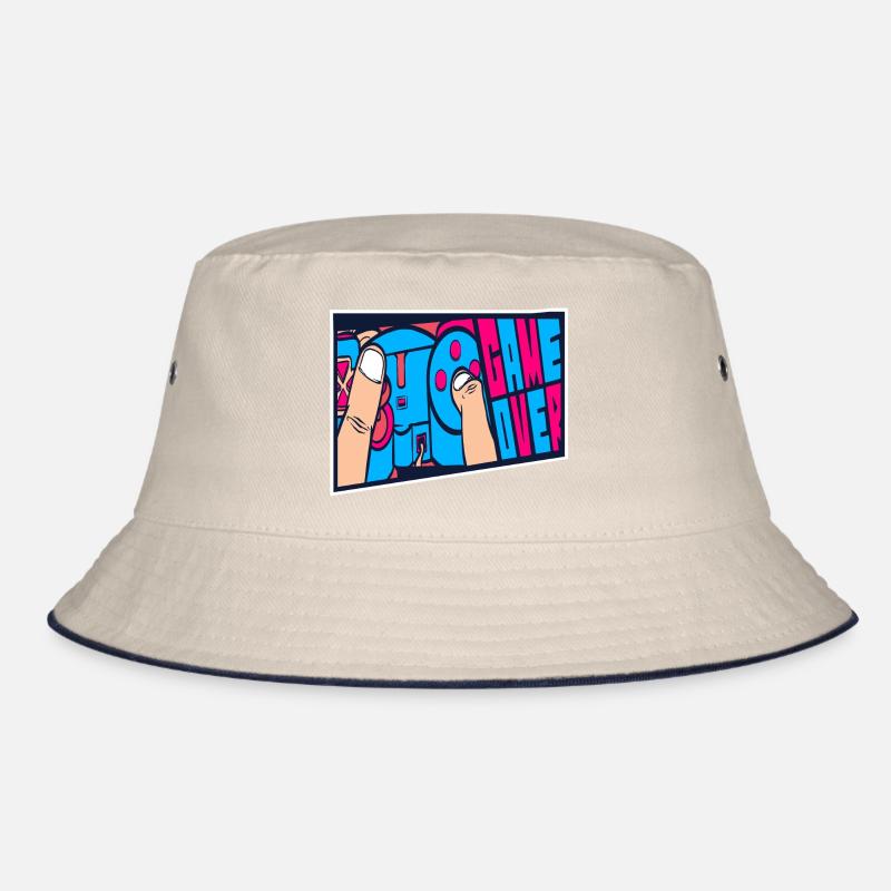 Illustration rétro de Game Over d’arcade Bob