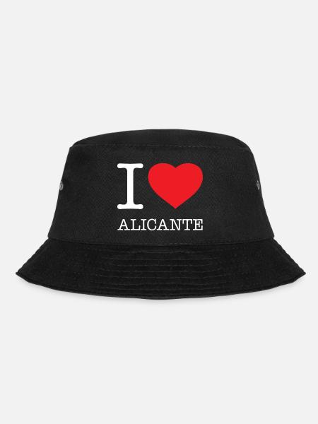 I LOVE ALICANTE - Bucket Hat - Schwarz