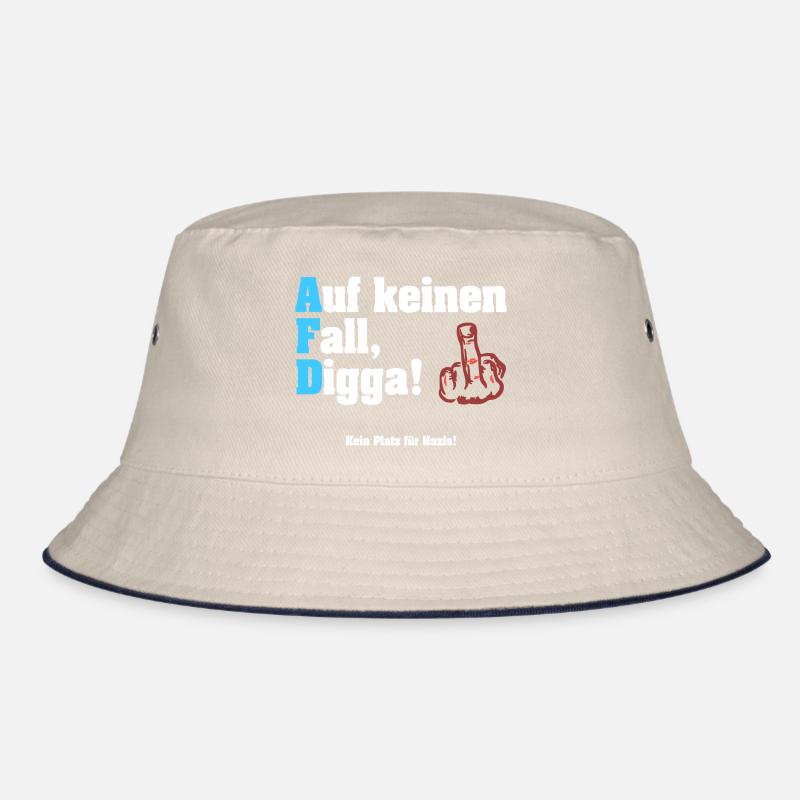 Auf keinen Fall Digga! - Anti-AfD Bucket Hat