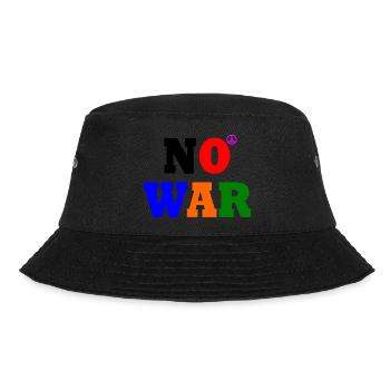 No war - Bucket Hat - black - Front - Lela (165cm)