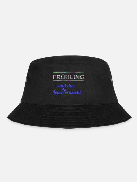 Frühling ... und das Leben erwacht - Bucket Hat - Schwarz