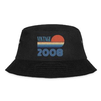 Jahrgang 2008 - Bucket Hat - Schwarz - Vorne - Lela (165cm)