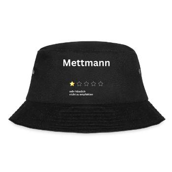 Mettmann 1star - Bucket Hat - Schwarz - Vorne - Lela (165cm)