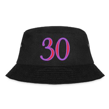 30. 30 ANS. 30e ANNIVERSAIRE. ANNIVERSAIRE 30 ANS. - Bob - noir - Devant - Lela (165cm)