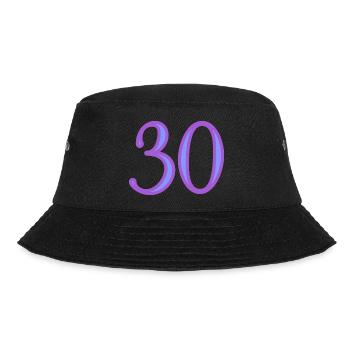 30. 30 ANS. 30e ANNIVERSAIRE. ANNIVERSAIRE 30 ANS. - Bob - noir - Devant - Lela (165cm)