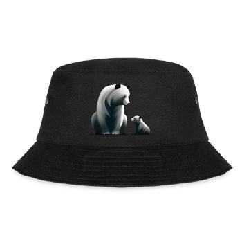 Little Bear Family - Bucket Hat - black - Front - Lela (165cm)