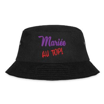 EVJF. MARIEE. TEAM. TEAM MARIEE. FUTURE MARIEE - Bob - noir - Devant - Lela (165cm)