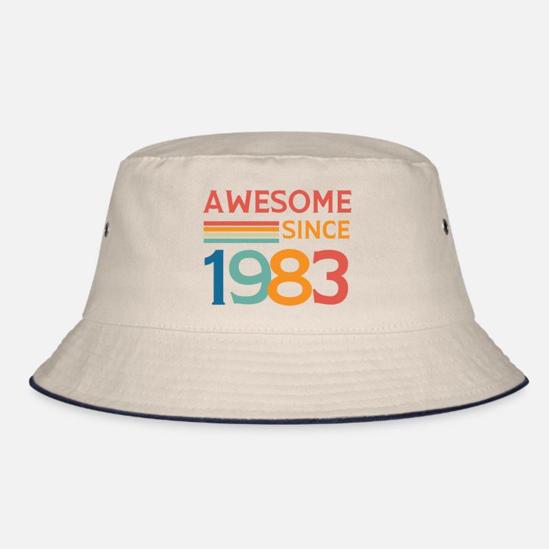 Awesome since 1983 Bucket Hat