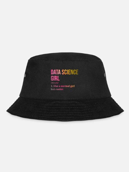 Data Science Data Science Data Science - Bucket Hat - black